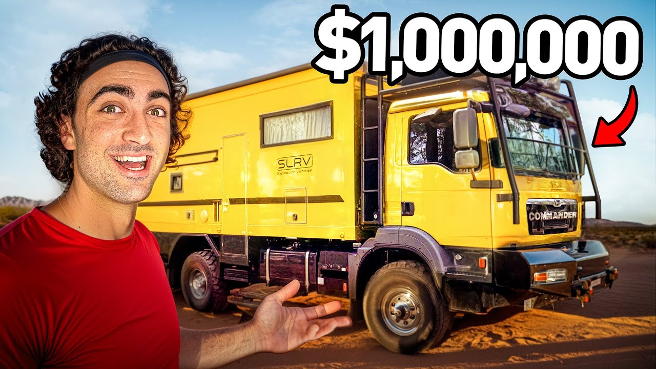I lived in a $1,000,000 off-road RV