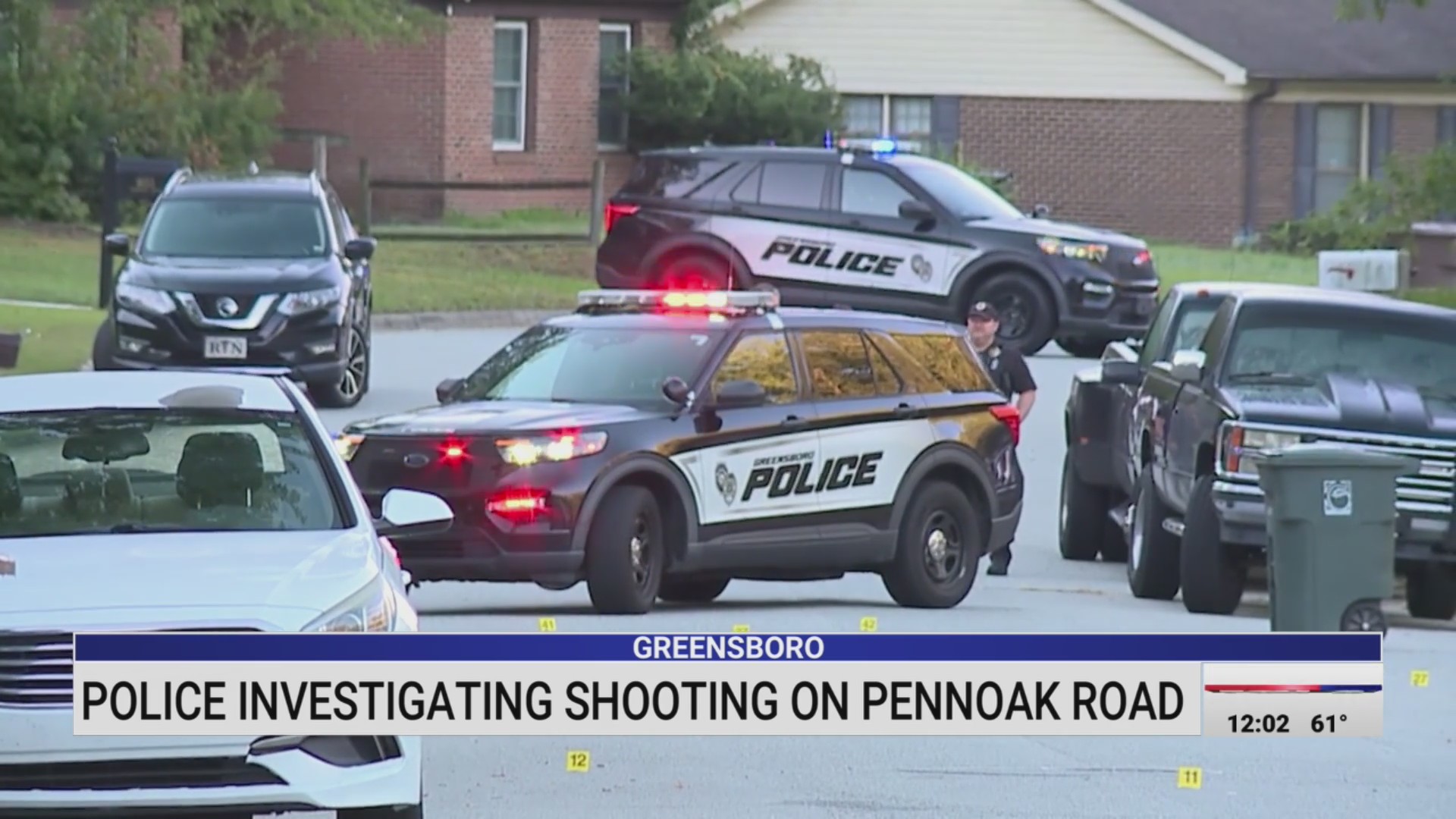 Police investigating on Pennoak Road in Greensboro