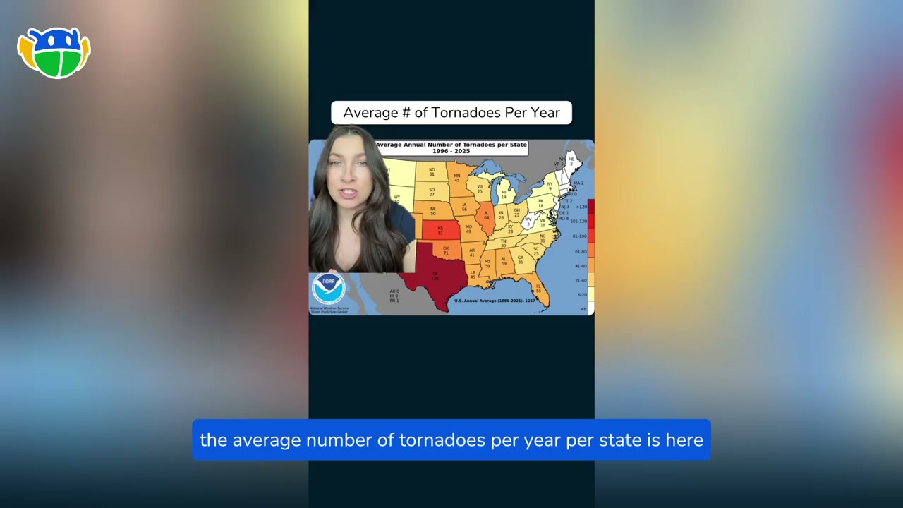 What are your odds of being hit by a tornado?