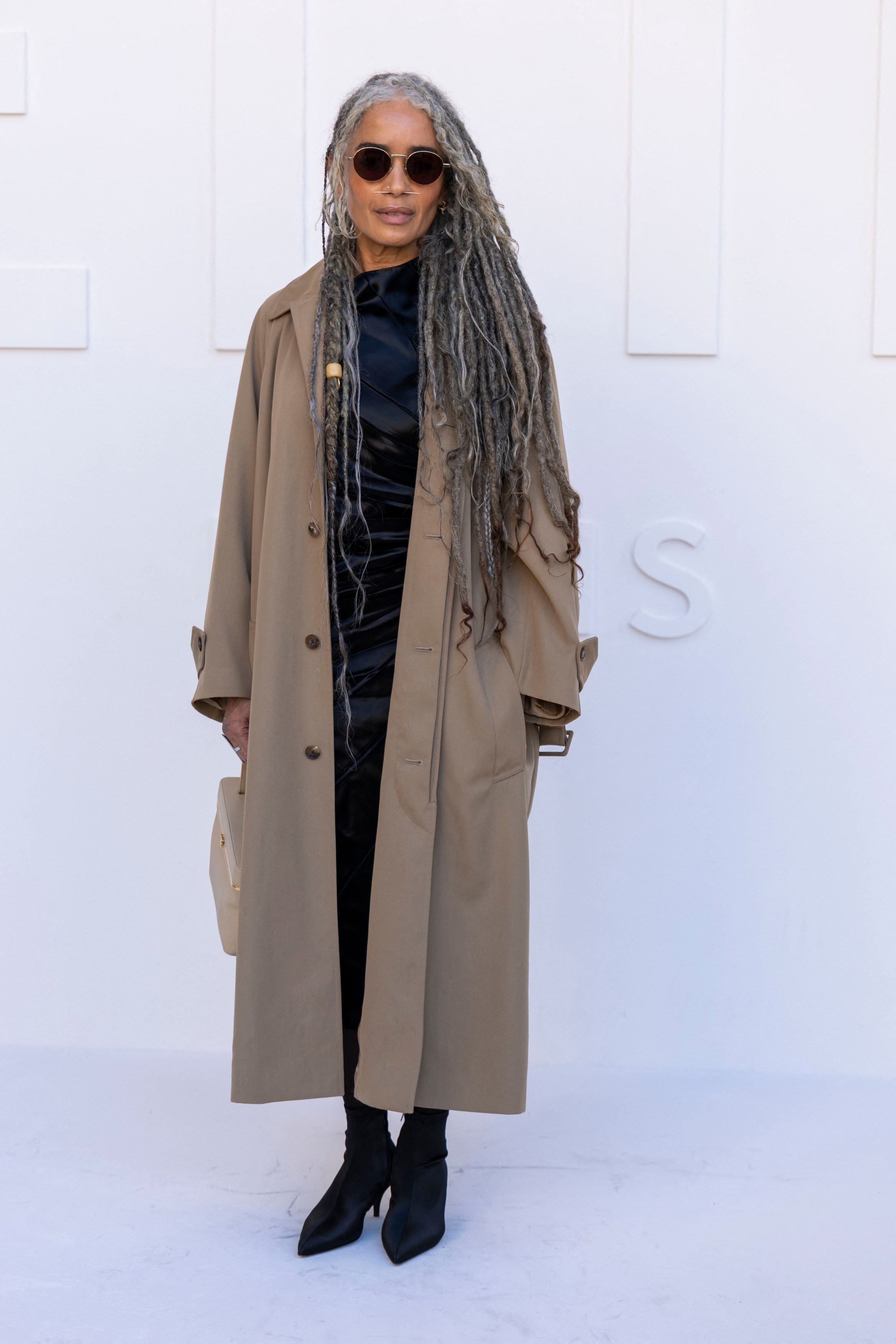 Lisa Bonet makes rare public appearance at Paris Fashion Week with ...