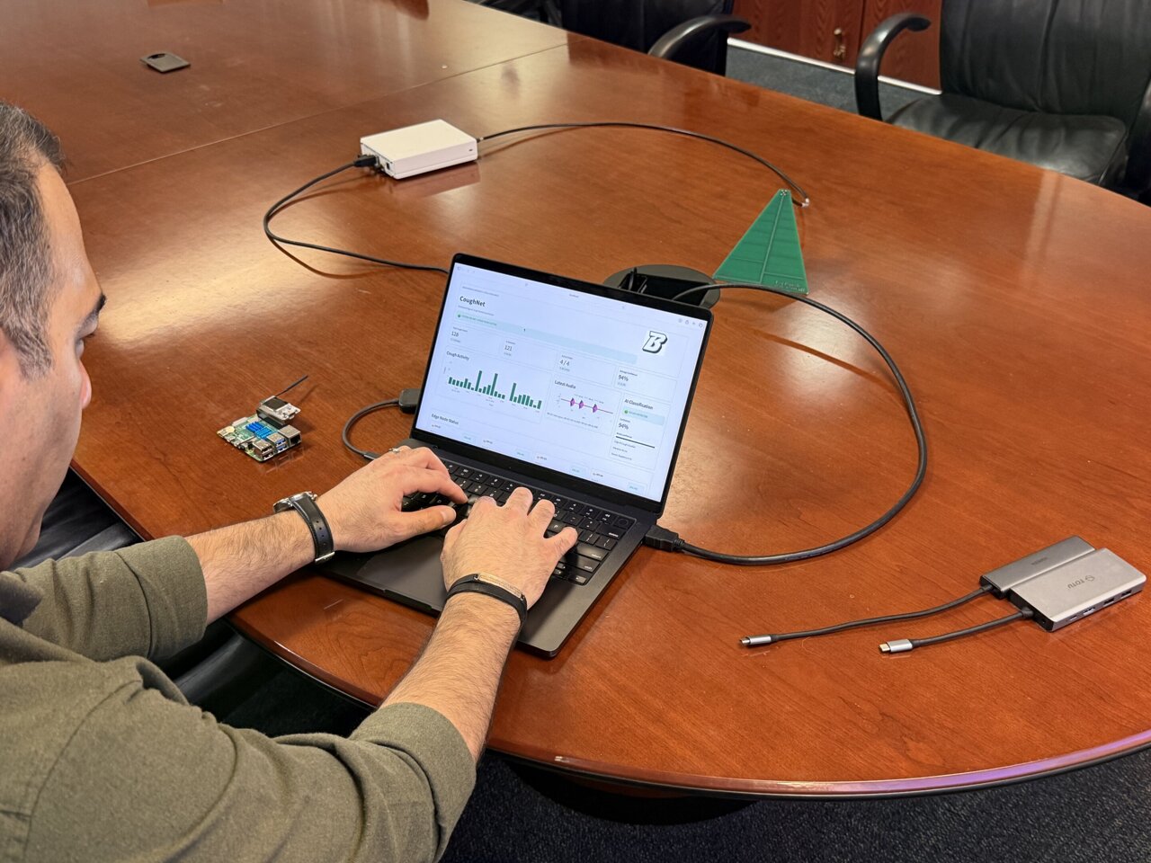 New sensor system tracks coughs in a room—without knowing who's coughing