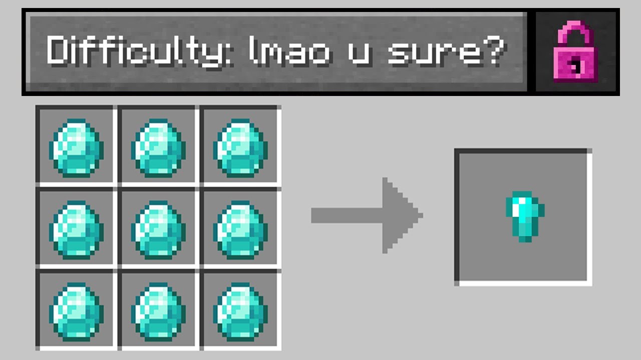 What the hardest difficulty in Minecraft looks like