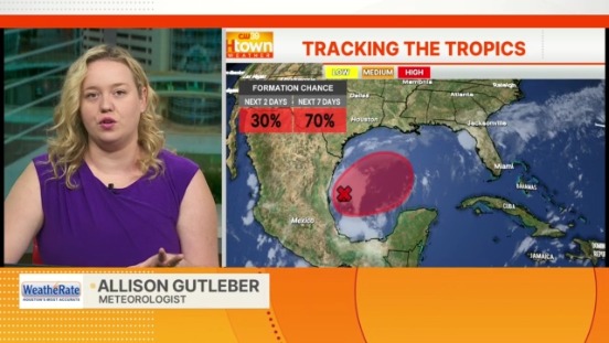 Tropical depression threatens Gulf amidst pleasant local weather