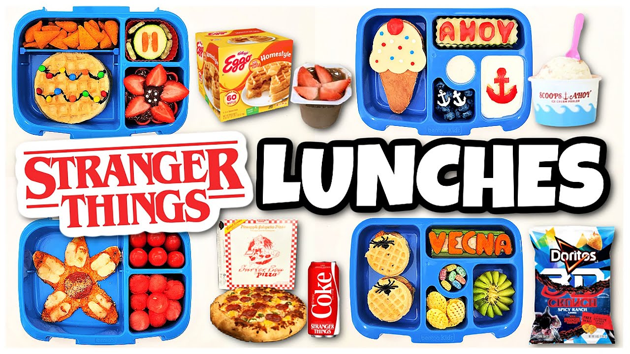 I made Stranger Things snack art