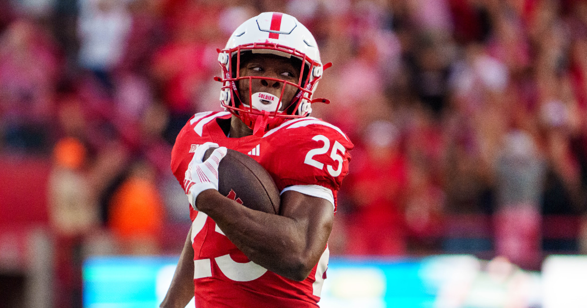Nebraska RB Jamal Rule is 'back' for Indiana matchup after missing Week ...