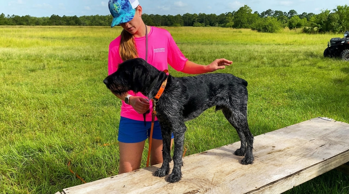 My two top dogs get venomous snake and alligator training