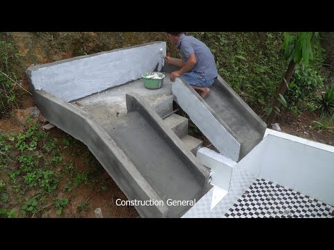 Building a swimming pool for children - construction ideas