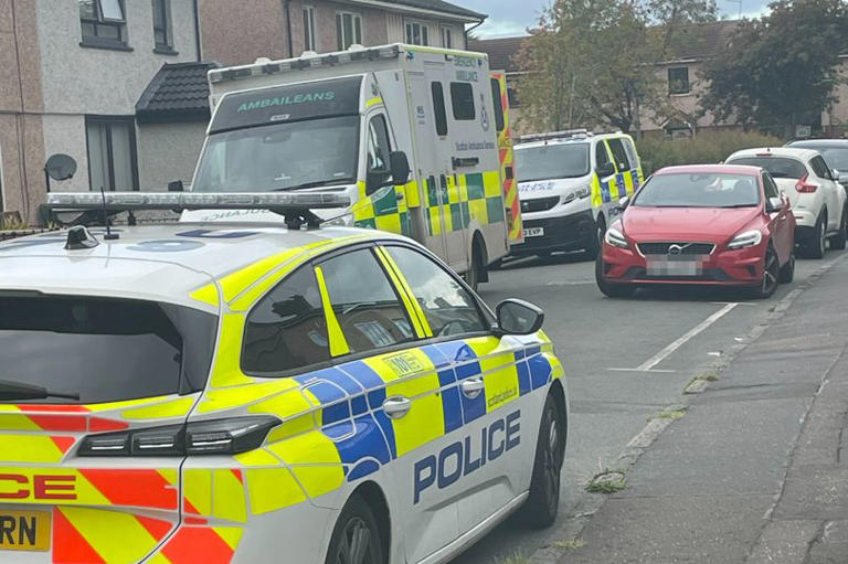Edinburgh residential street shut off as ambulance leaves scene with ...