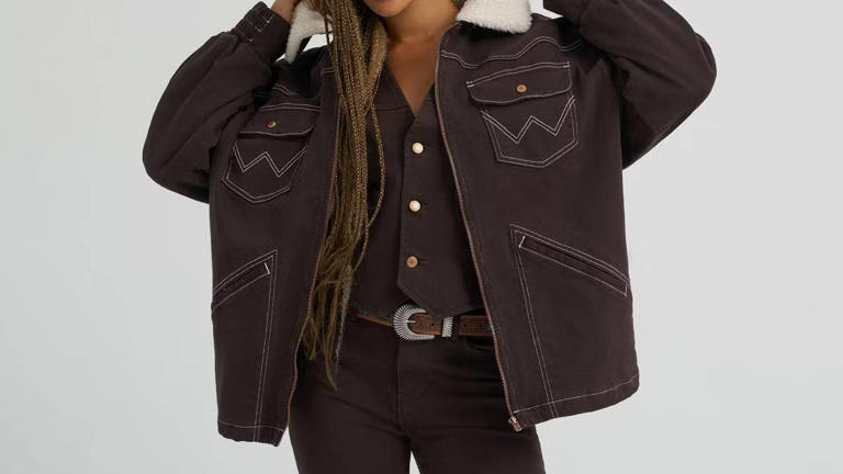 Target's New Wrangler Denim Bomber Jacket for Gives Effortless Fall Style