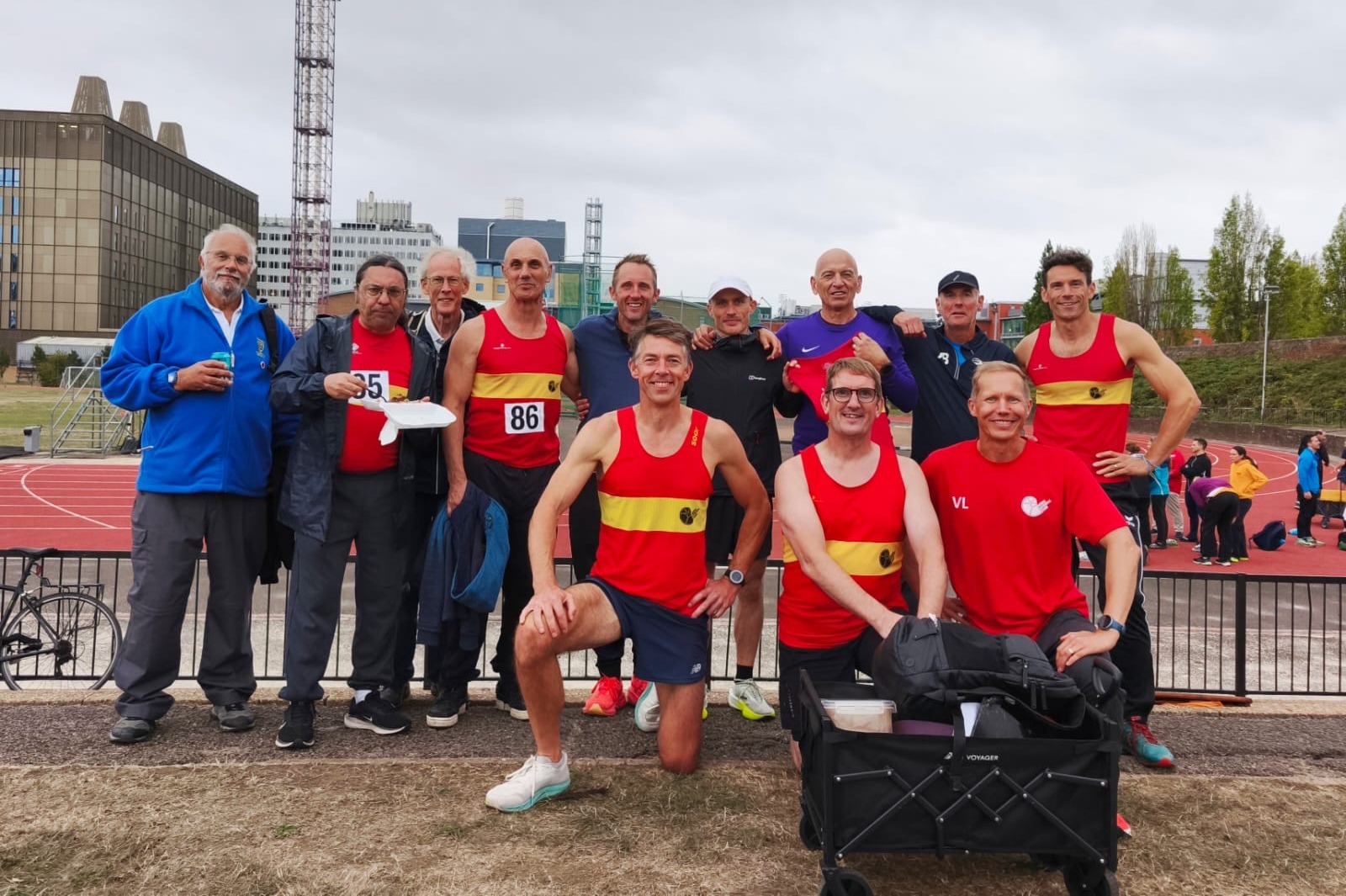 Lewes masters athletes join forces for regional track and field final