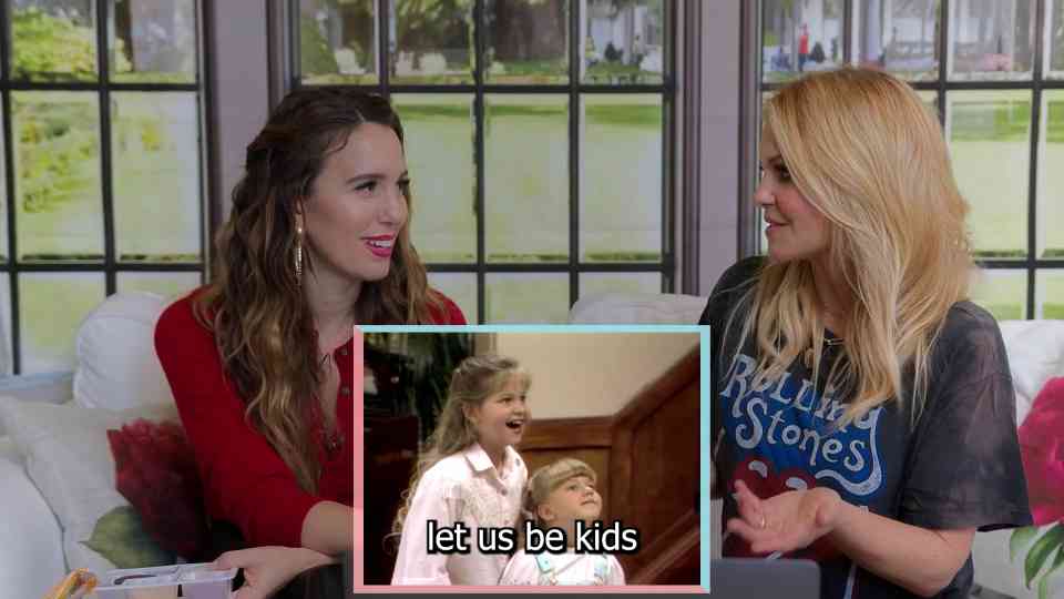 Candace Cameron Bure reacts to iconic Full House scenes
