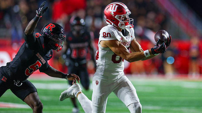 Charlie Becker 2027 NFL draft profile: Indiana WR's projection ...