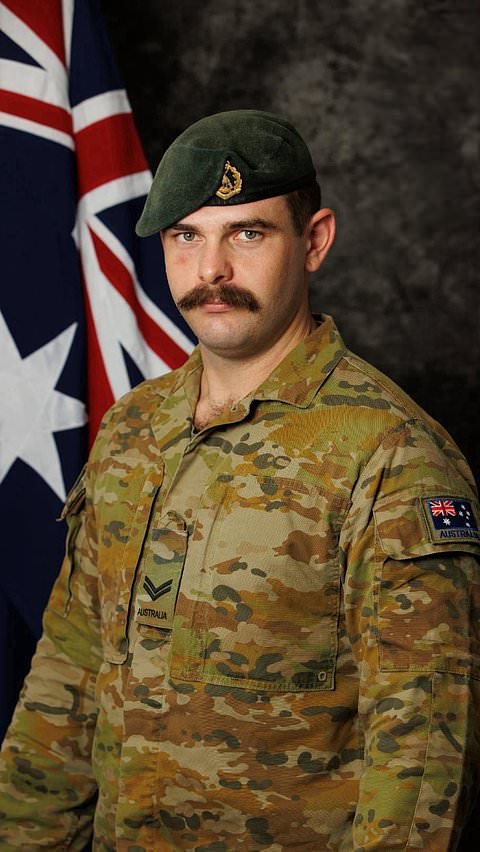 Australian solider is killed during a training exercise