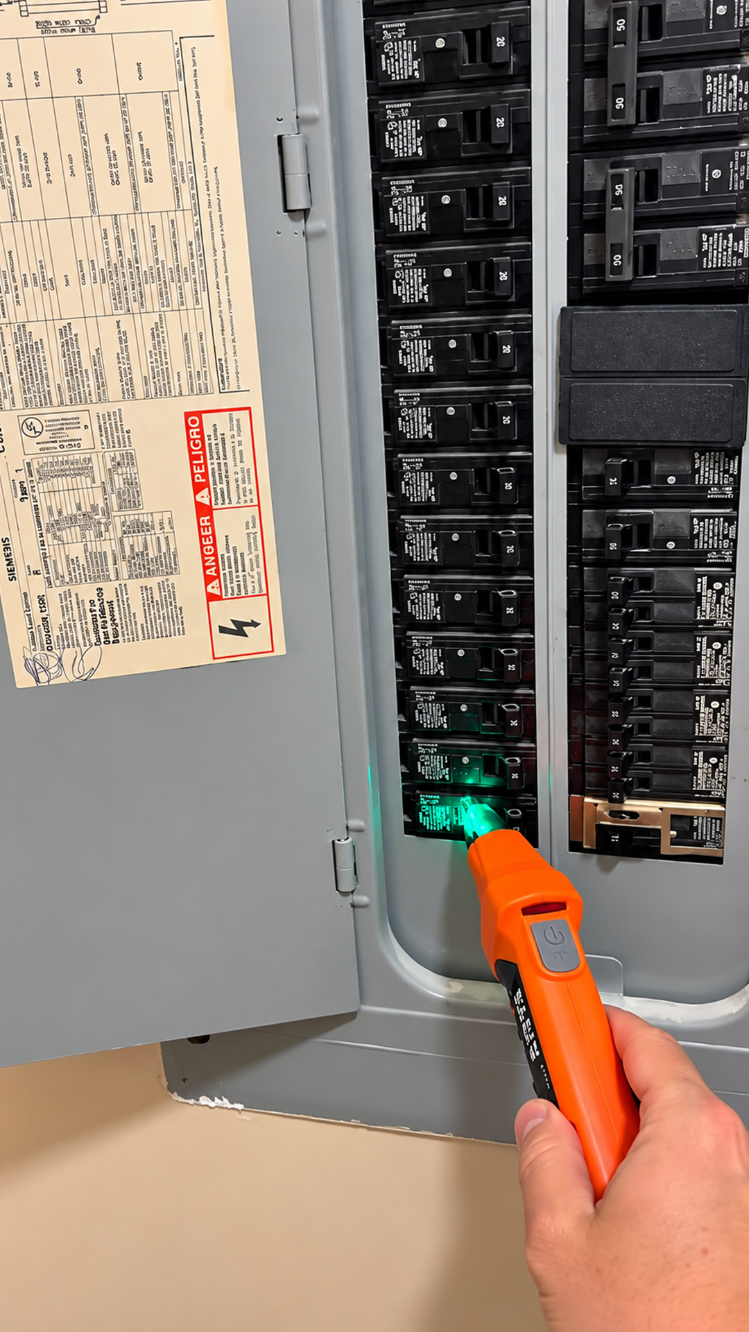 How to identify home circuit breakers