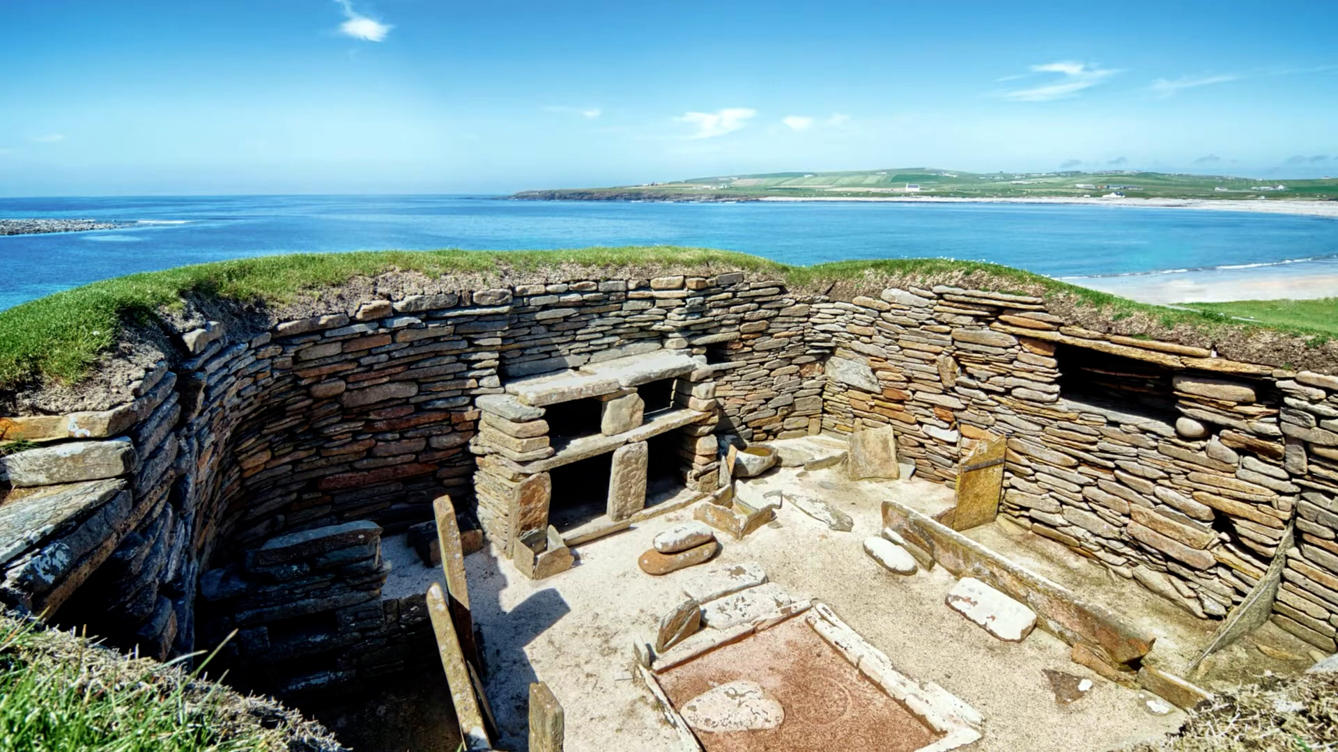 600 years, 8 houses: Life inside Neolithic Skara Brae