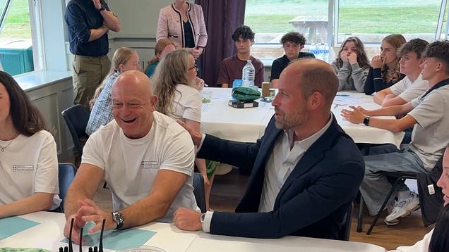 Prince William brutally mocks Ross Kemp for his paranoid manner on ...