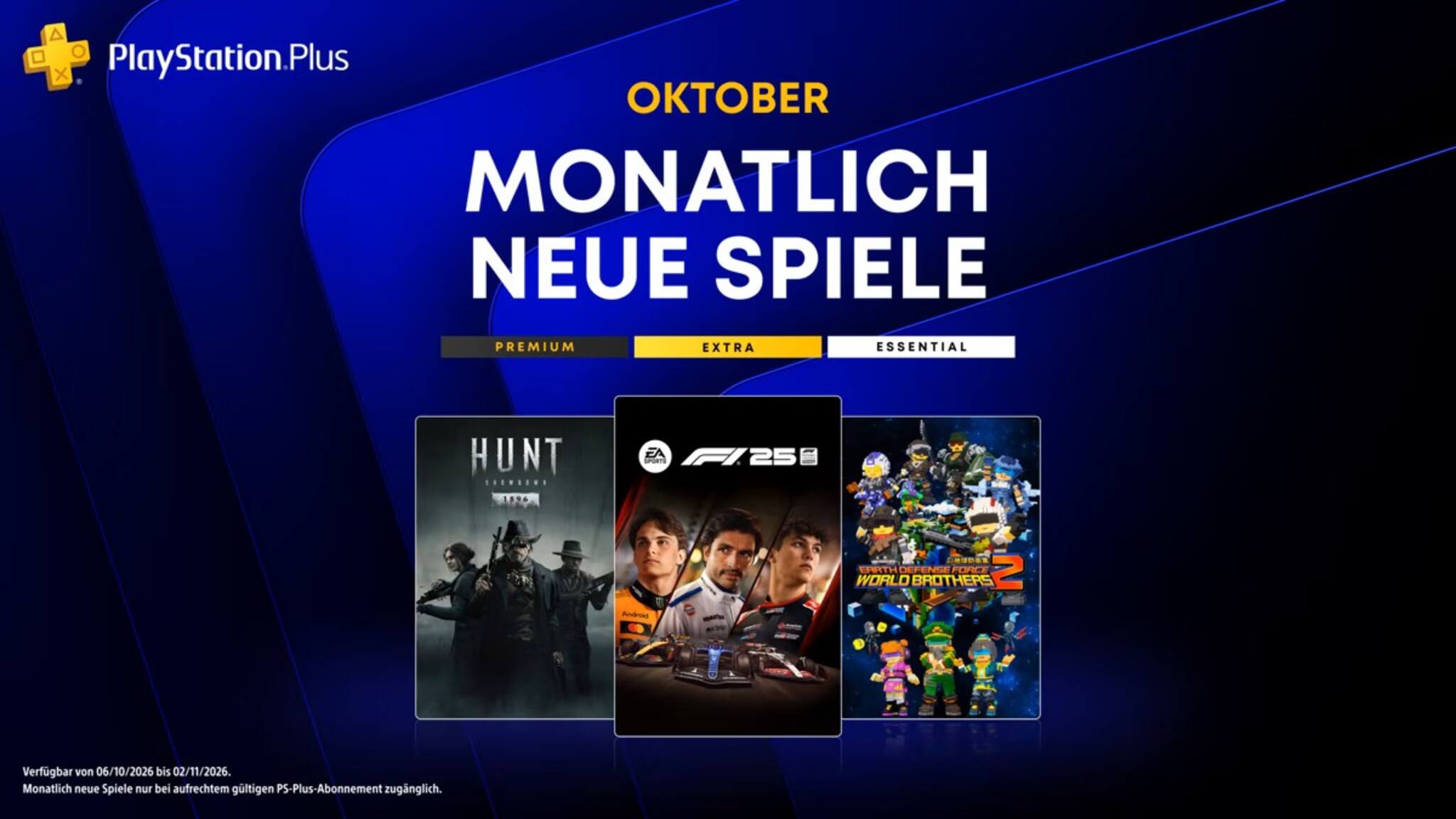 PS Plus im Oktober 2026: Diese neuen Games kommen dazu