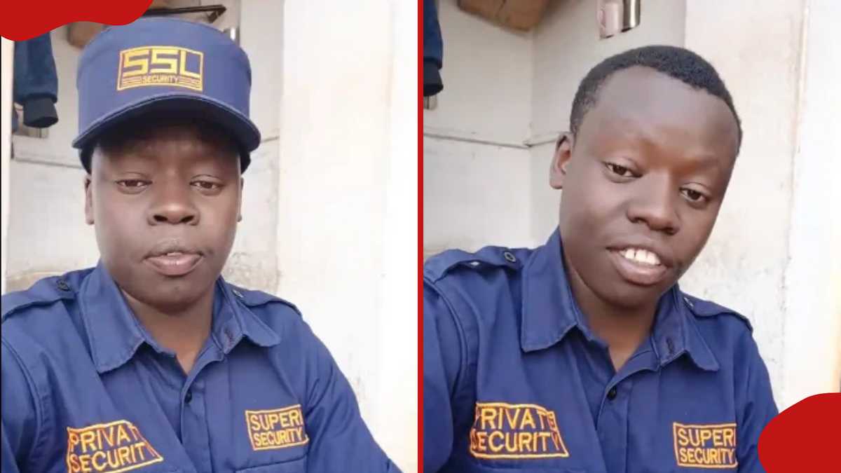 Kenyan graduate now working as security guard reveals harsh reality ...