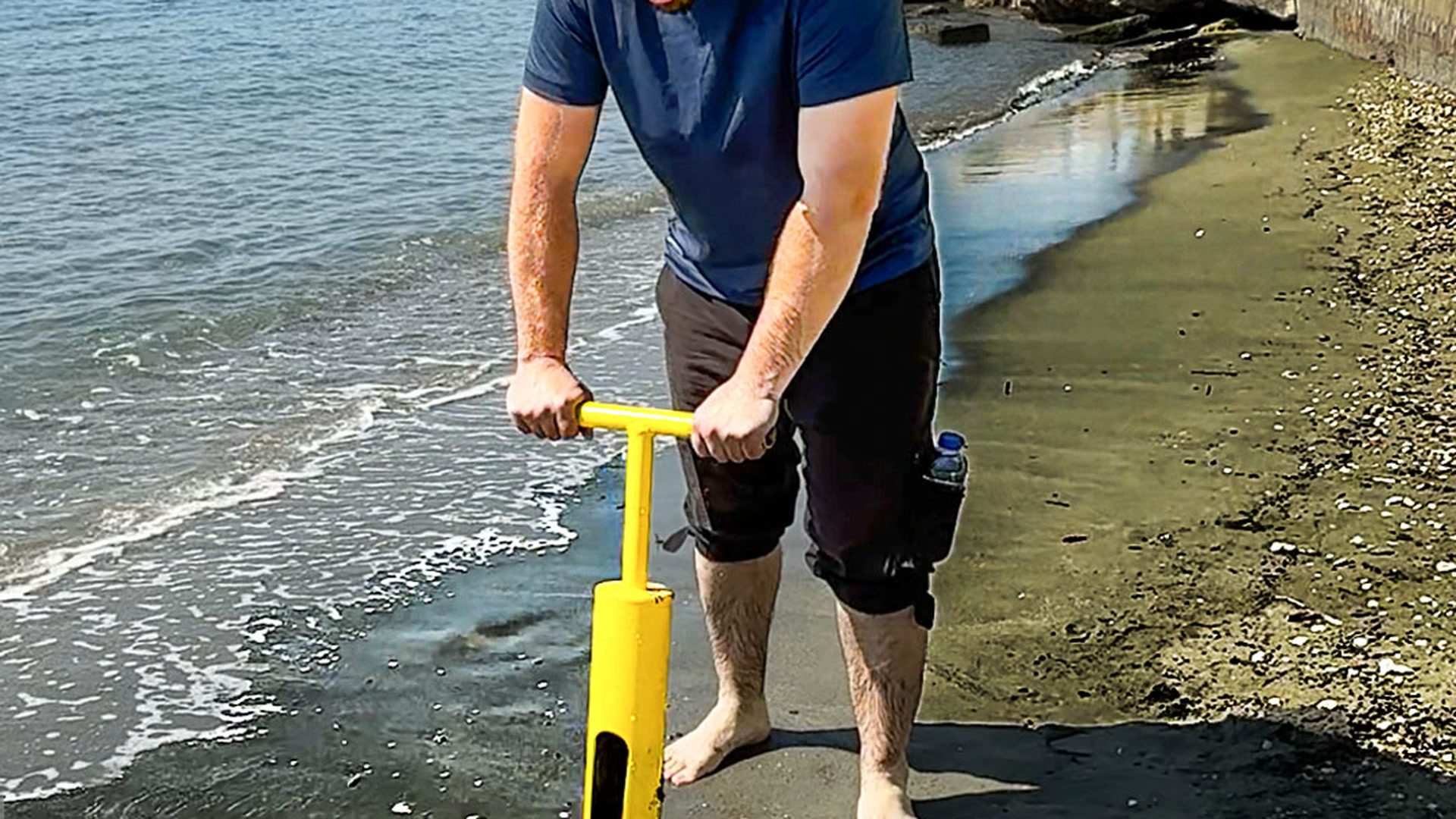 He found a crystal and made stunning creation