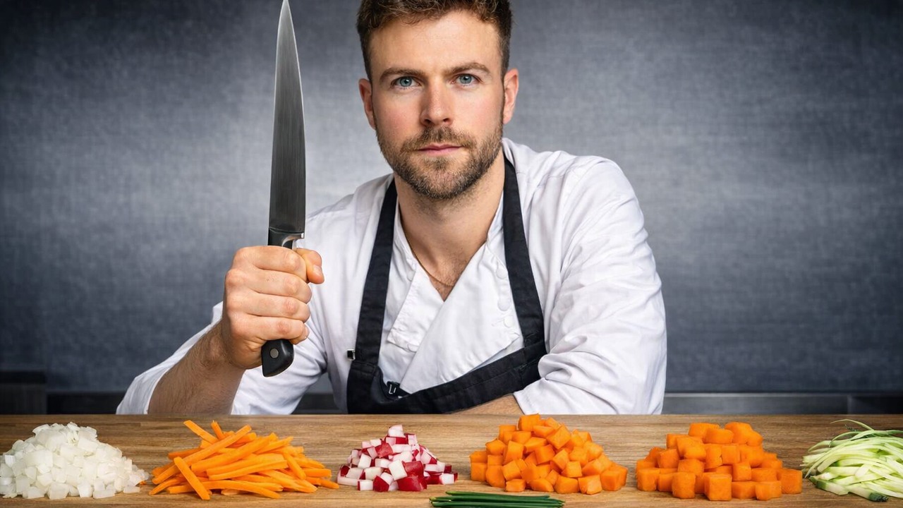 Watch these 10 knife skills every chef needs to learn