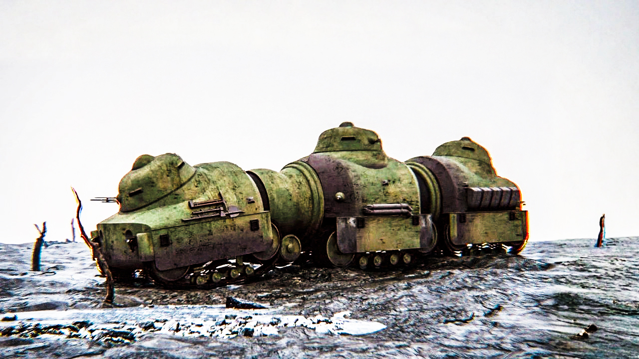 France's tank train