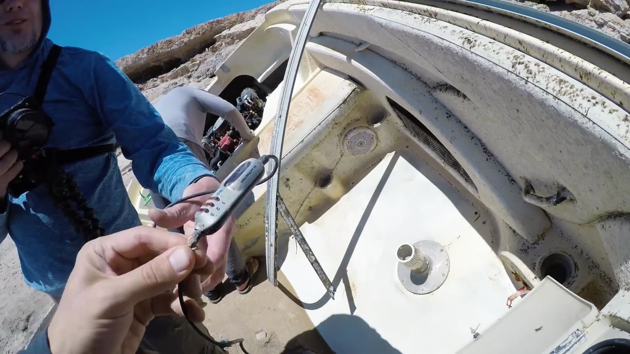 Lake Mead was shrinking fast. Boats that had been underwater for years ...