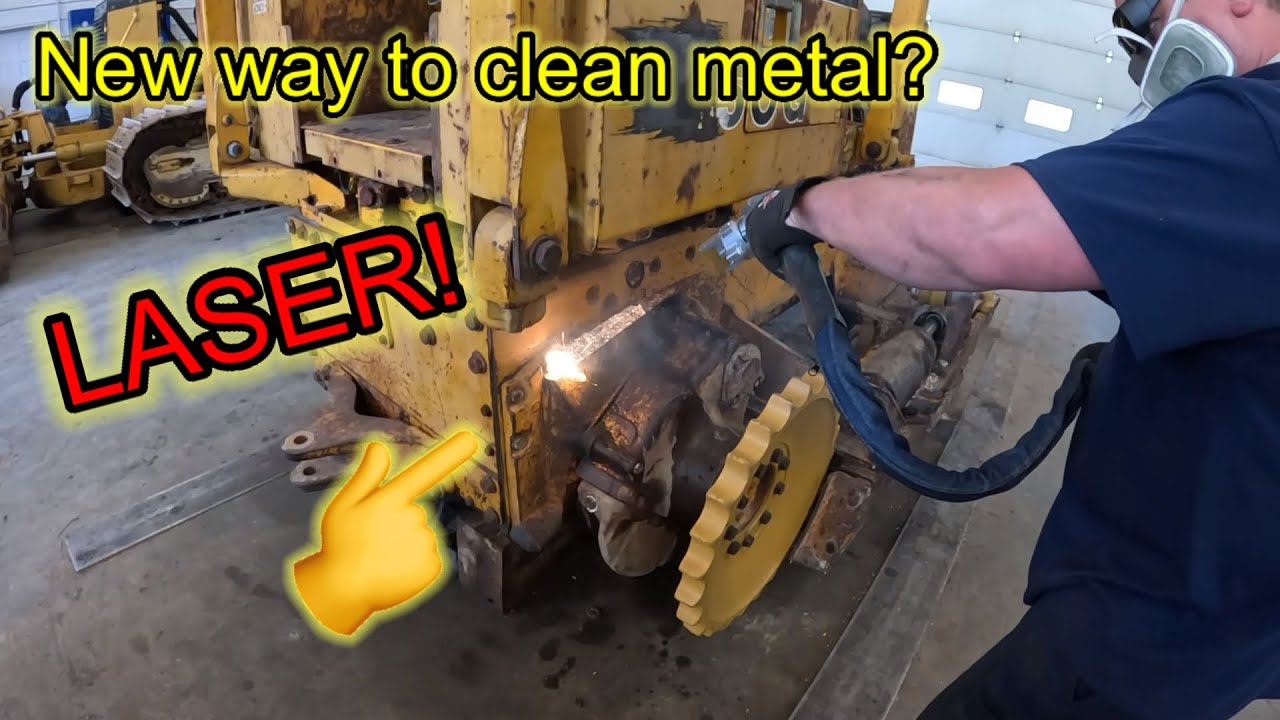 I tested a 2000W laser cleaning machine! 🔥
