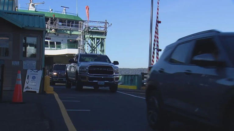 Some morning sailings canceled as ferry service returns following major ...