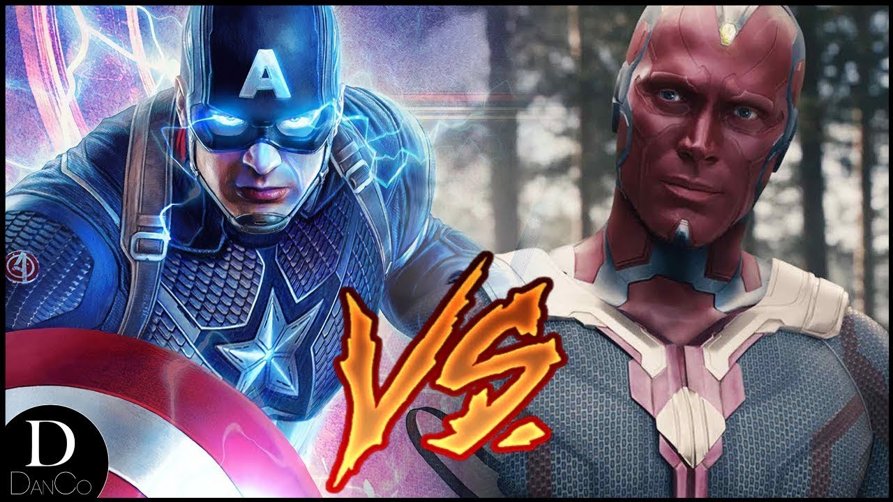 Worthy Captain America vs Vision: Why Mjolnir's lightning hands Steve ...