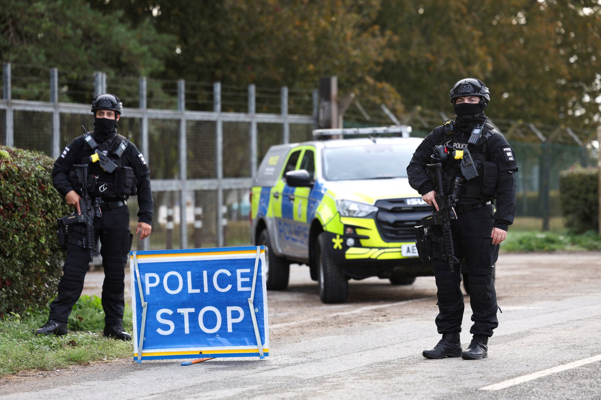 UK police arrest seventh man linked to security incident at US-run airbase