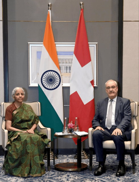 India and Switzerland strengthen economic ties through high-level talks