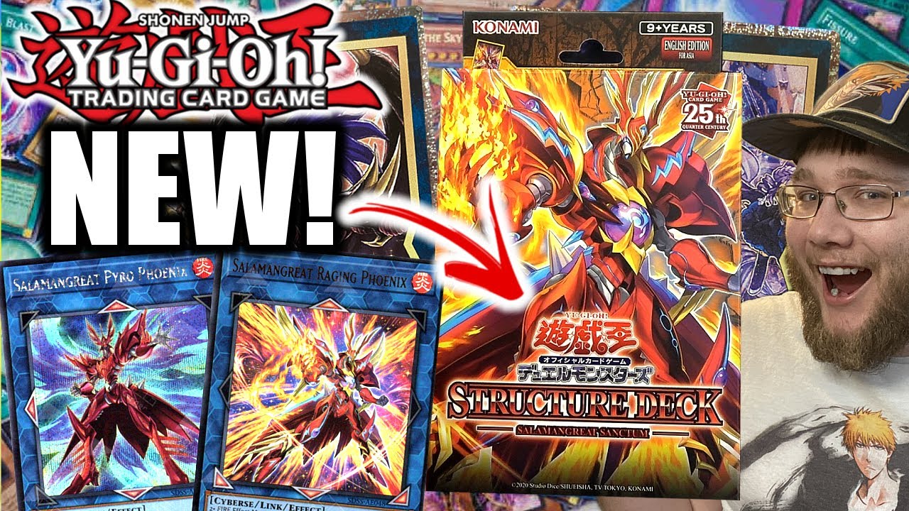 Yu-Gi-Oh Salamangreat Sanctum Structure Deck opening featuring new ...