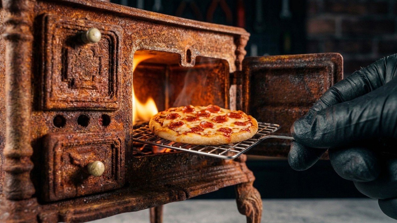 I restored the world's smallest stove