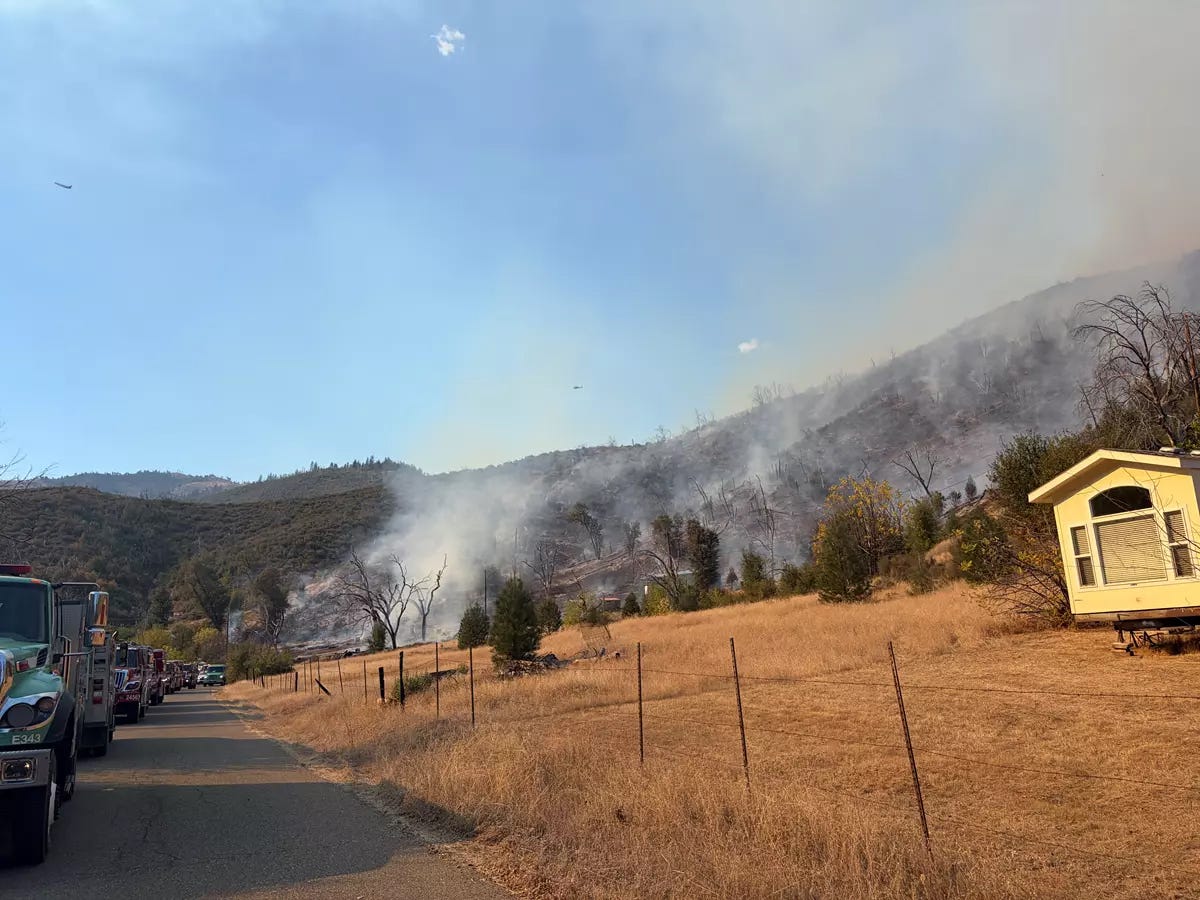 Fork Fire in French Gulch 60% contained: updates