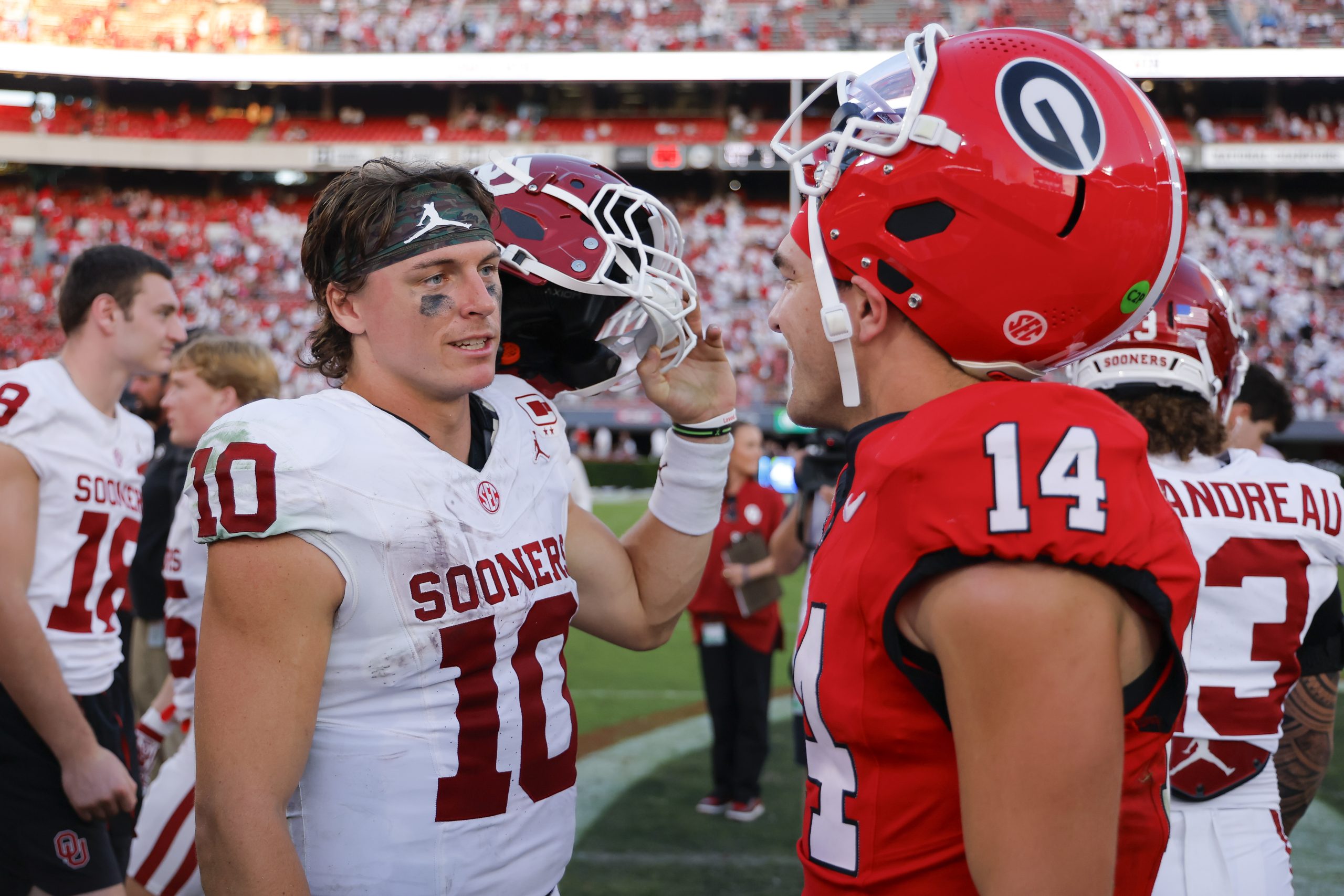 Arch Manning vs. John Mateer: Inside the Red River Rivalry QB battle