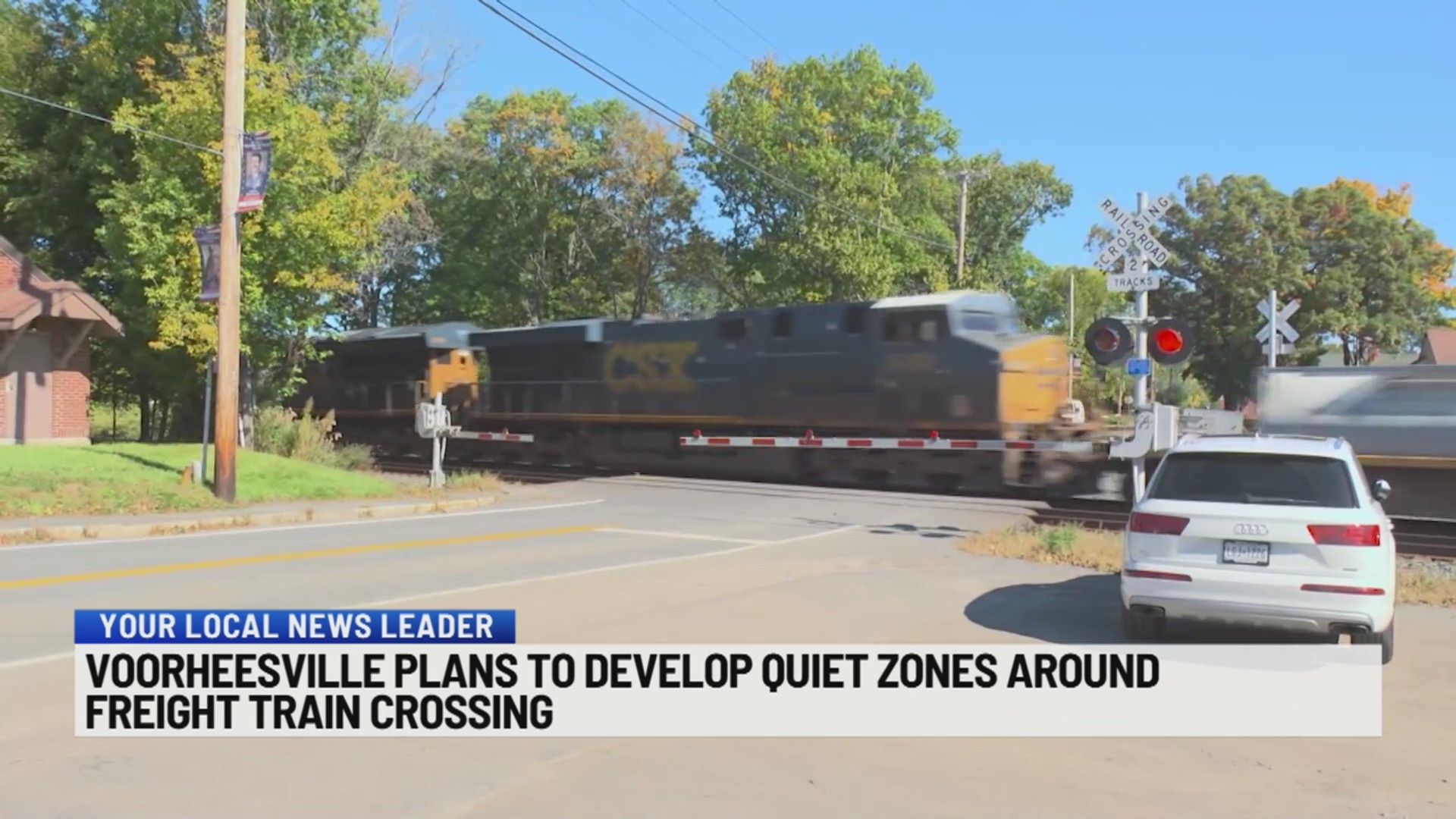 Voorheesville quiet zone project underway