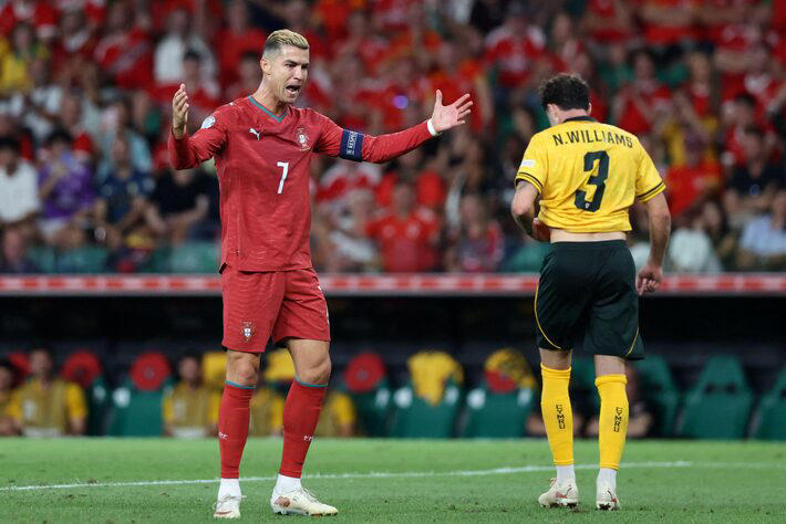 Cristiano Ronaldo deixou a concentração da seleção portuguesa durante a Nations League Foto: PATRICIA DE MELO MOREIRA /AFP