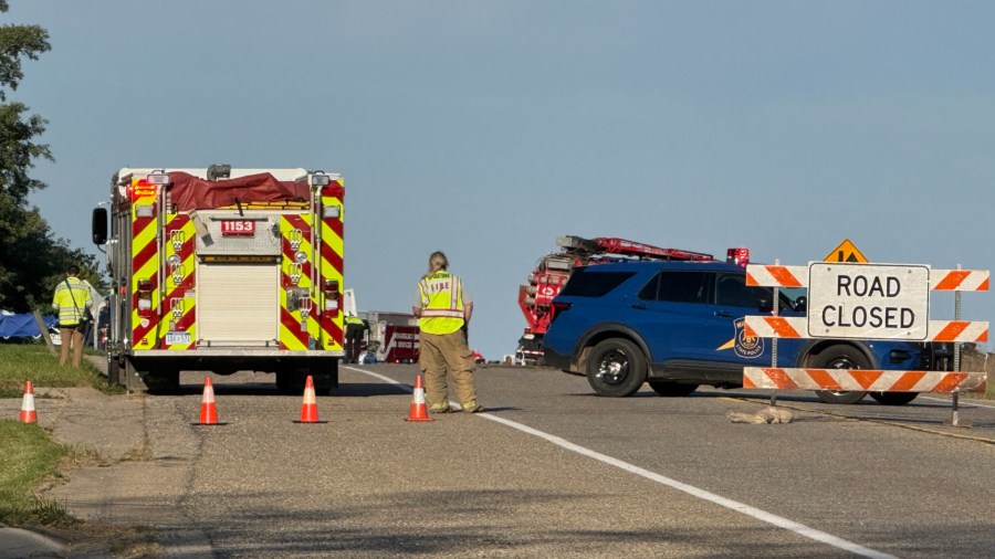 Construction worker killed in Eaton County crash, police say