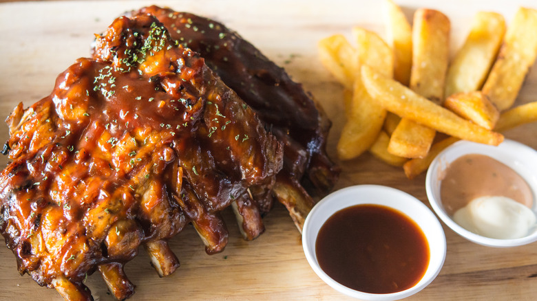 Wait, are Chili's ribs beef or pork?