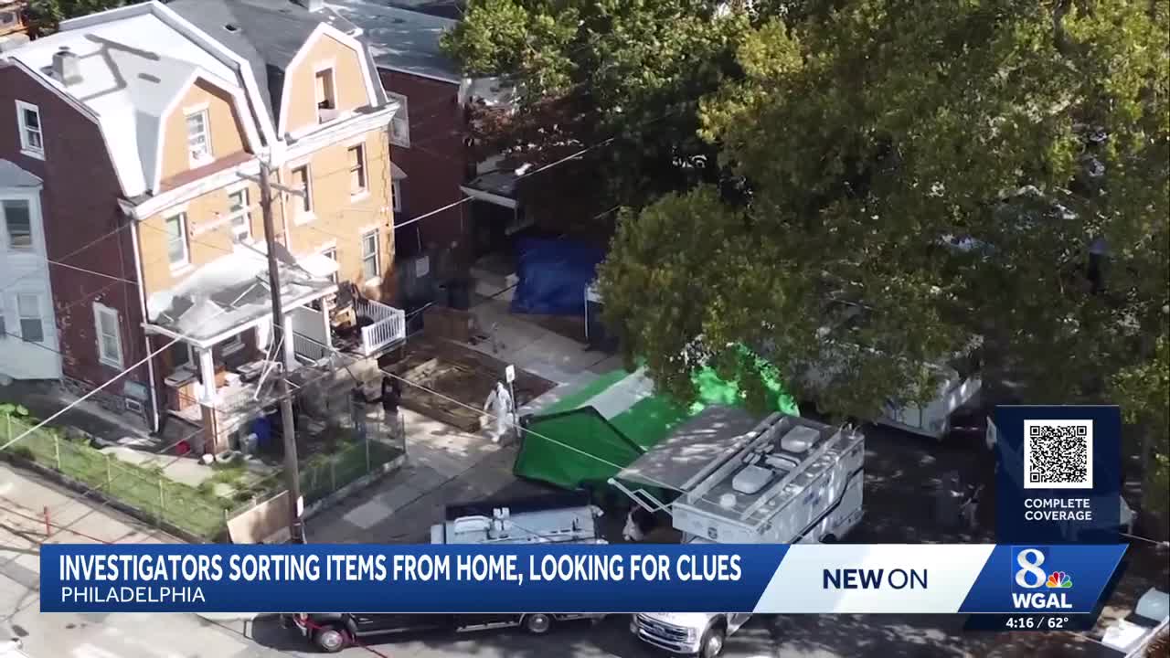 Investigators search Philadelphia home linked to missing women