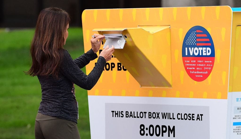 California ballot drop boxes are open. Here's how to find one