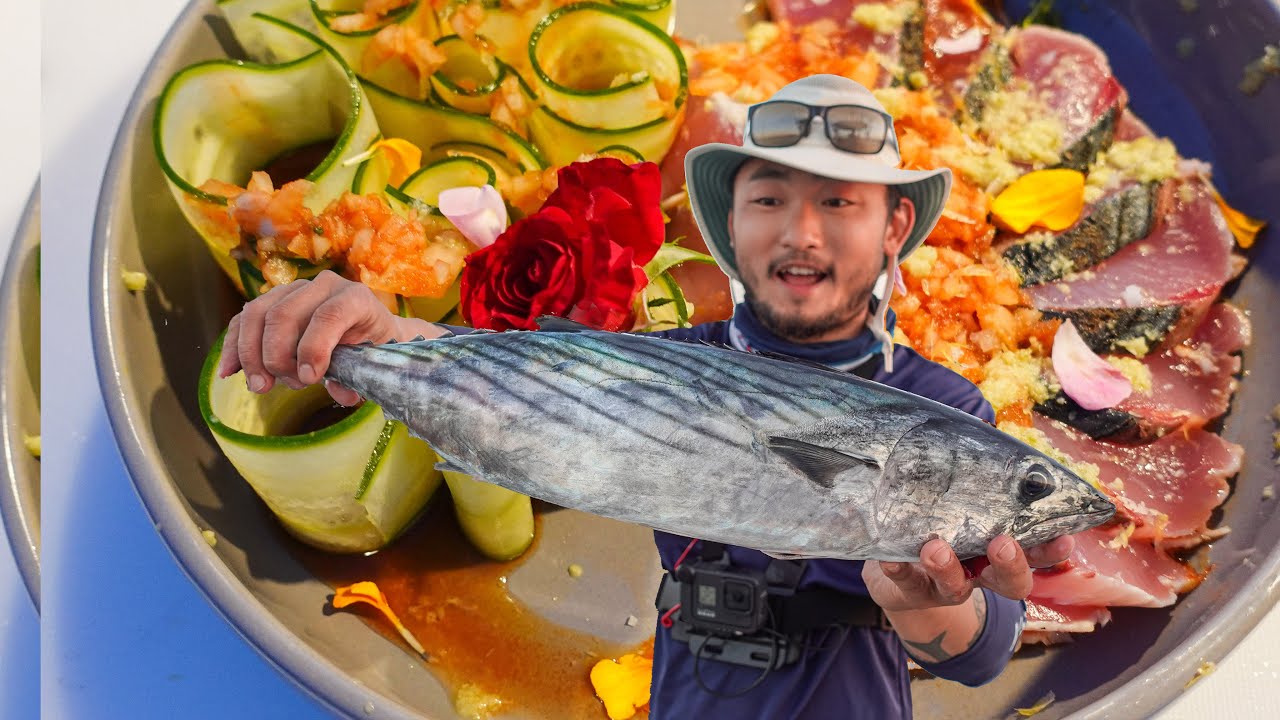 Boat-to-bowl: bonito becomes sushi 🍣