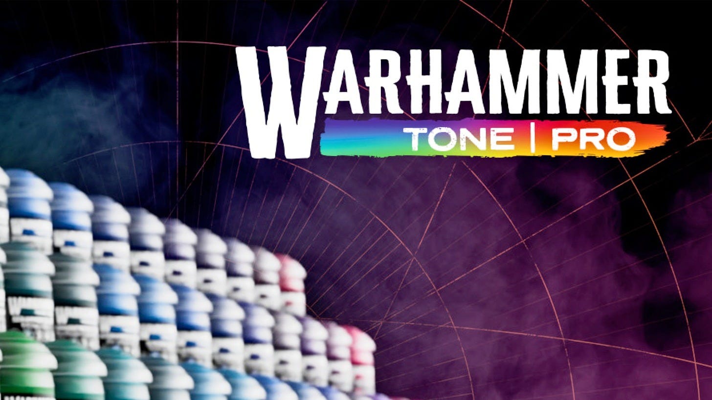 Tone Pro paint racks hit Warhammer stores with three days' notice