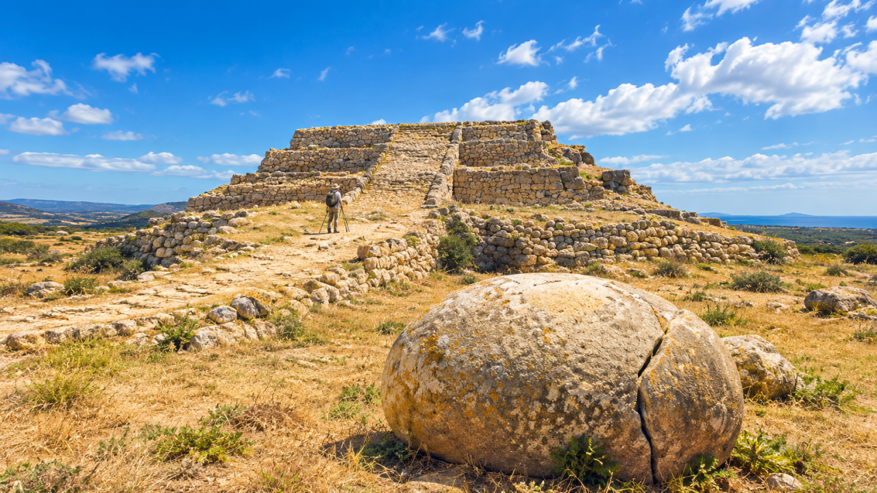 How a 36-metre stepped platform was built in Sardinia before Egypt's ...
