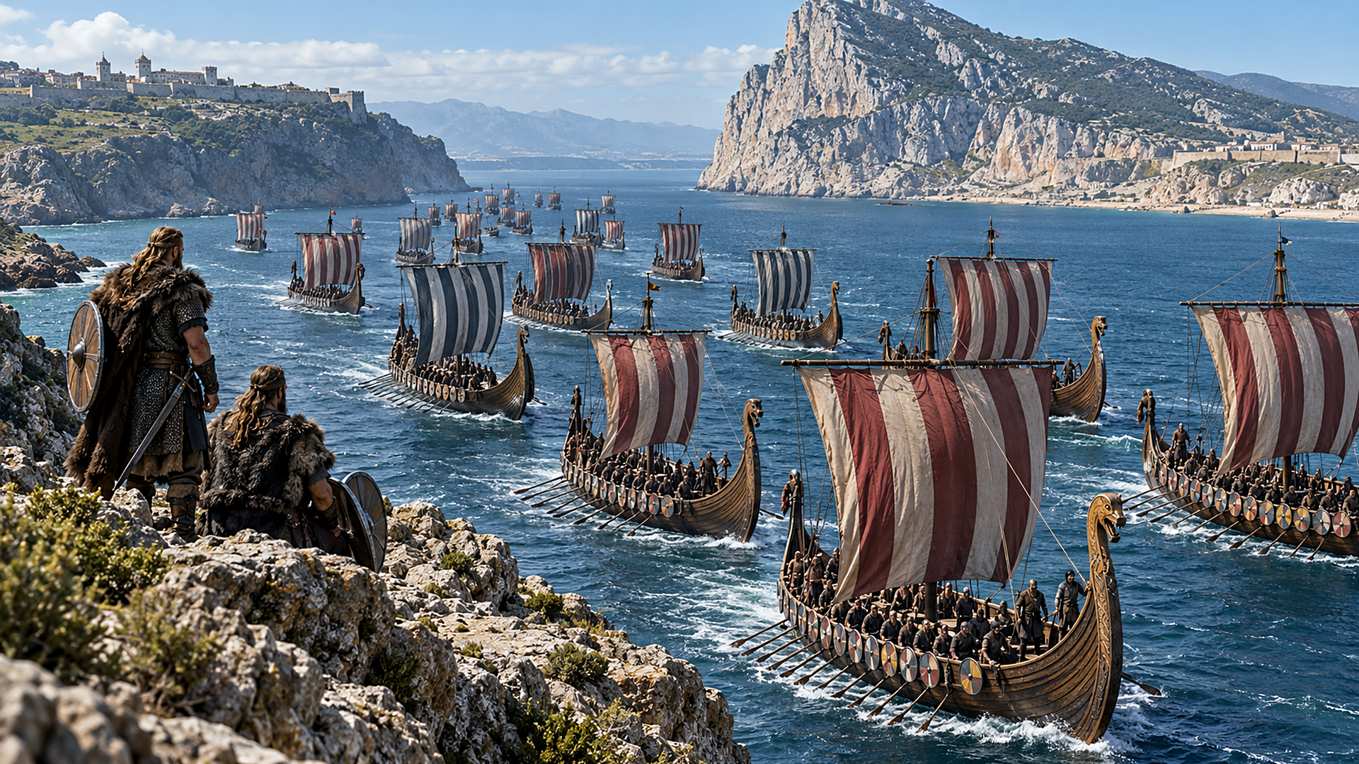 The Viking raid that reached the Mediterranean, Bjorn Ironside's quest ...
