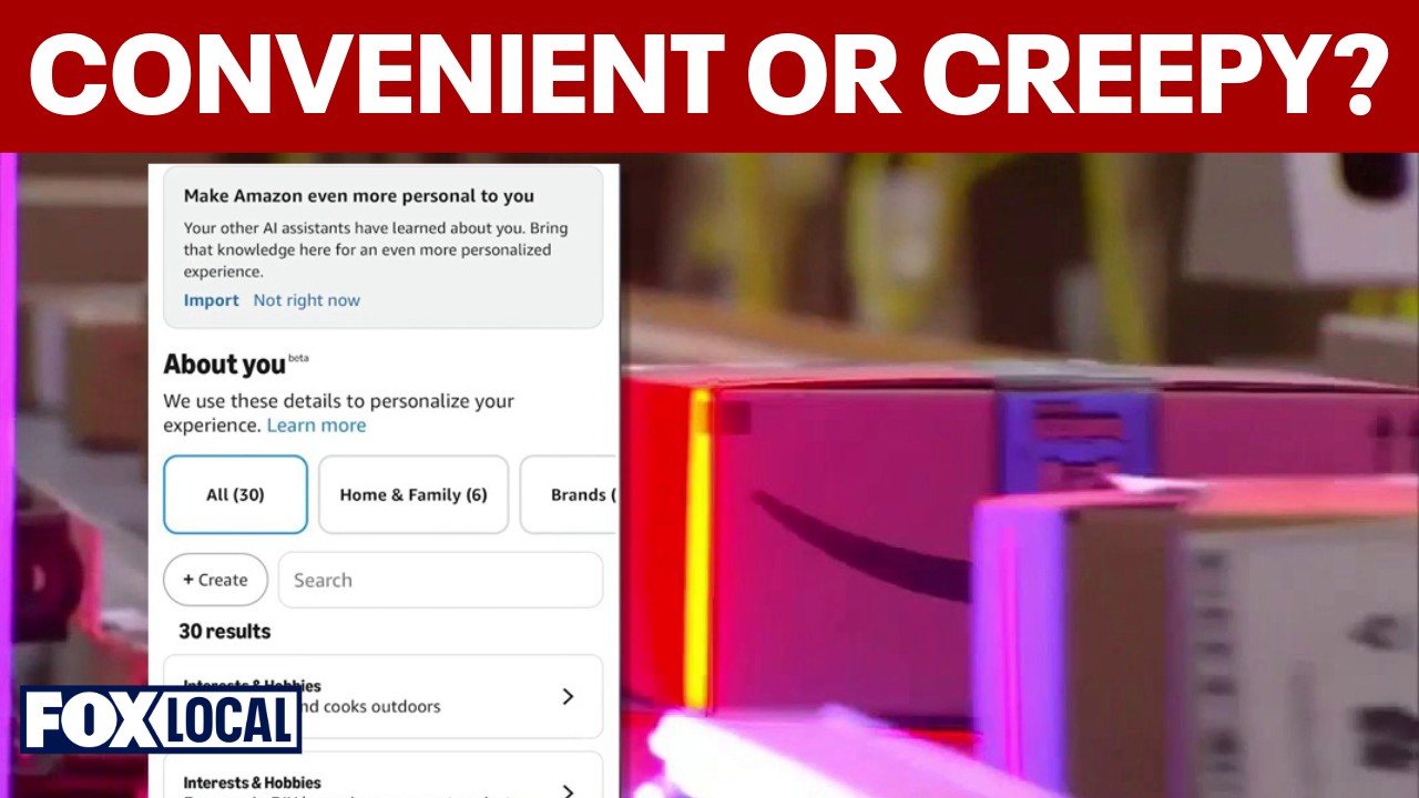 Amazon 'About You' profile page goes collecting hyper-specific user data
