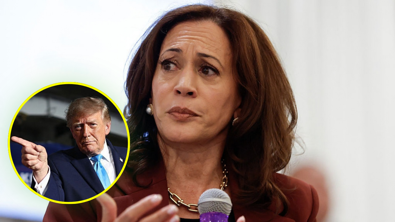 Kamala Harris calls Trump a ‘tyrant’ over remarks about Iran attacking ...