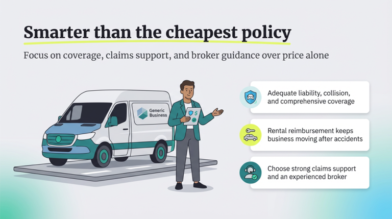 Average commercial car insurance costs