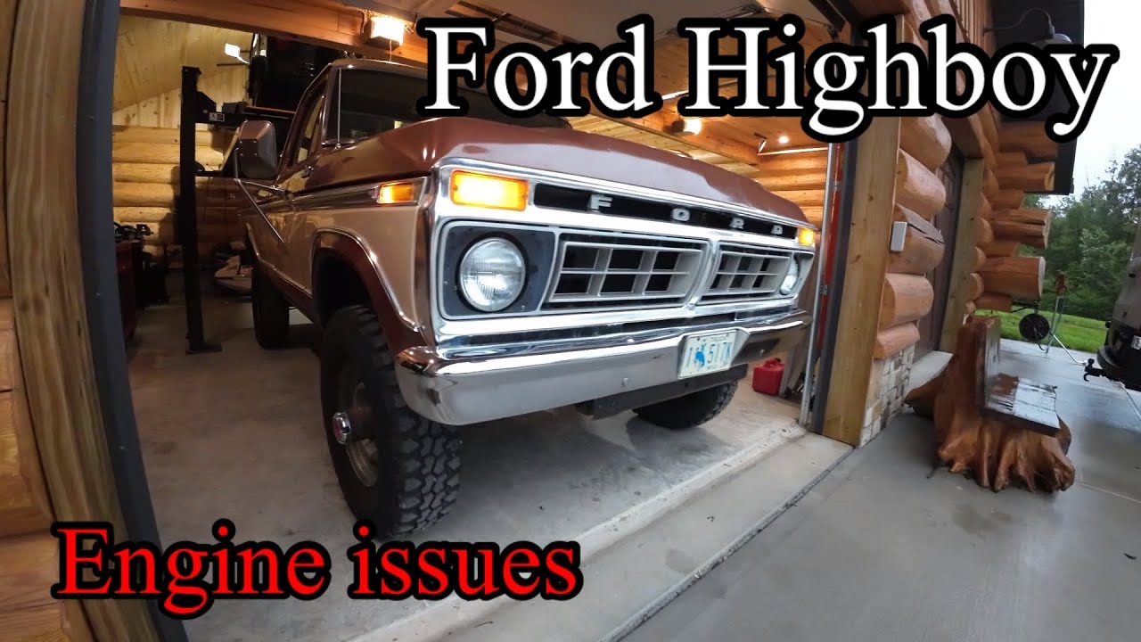 1977 factory Ford highboy: 351M issue?