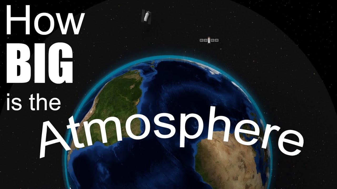 How big is the atmosphere?